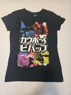 Cowboy Bebop Graphic Tee - Black Women's Top